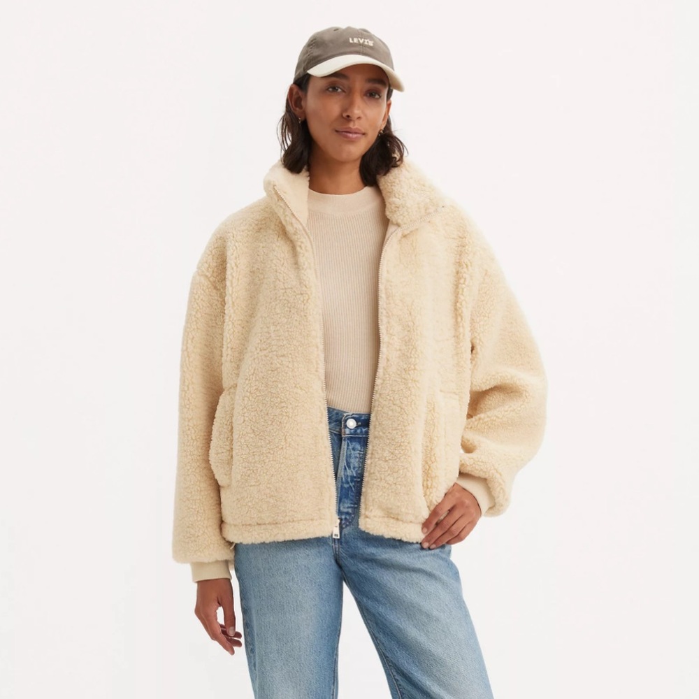 NWT Levi’s Teddy Sherpa Jacket - xxl